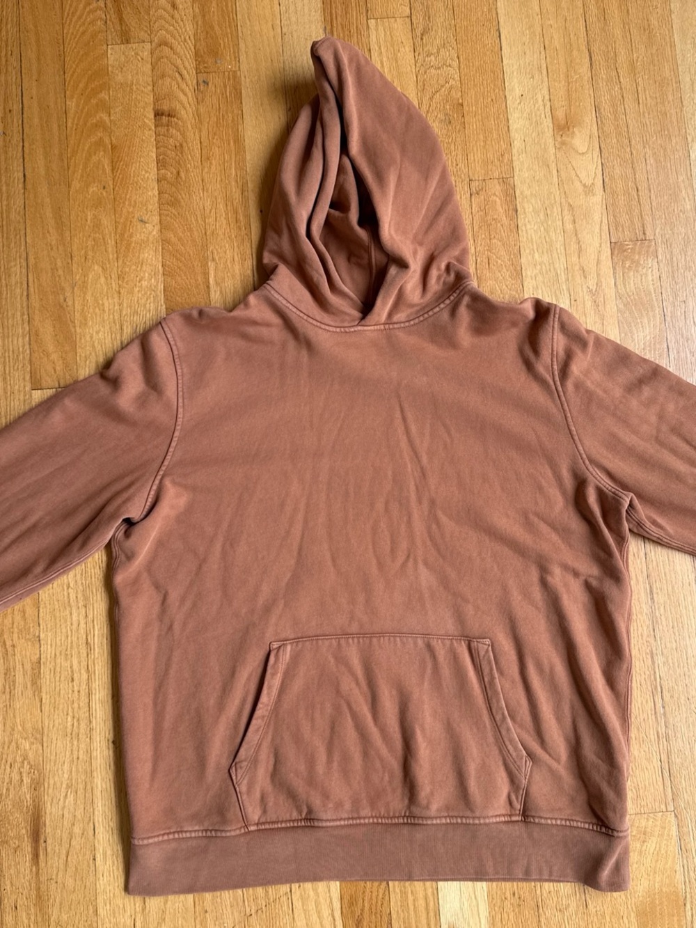 GAP Men's Rust Brown Pullover Hoodie